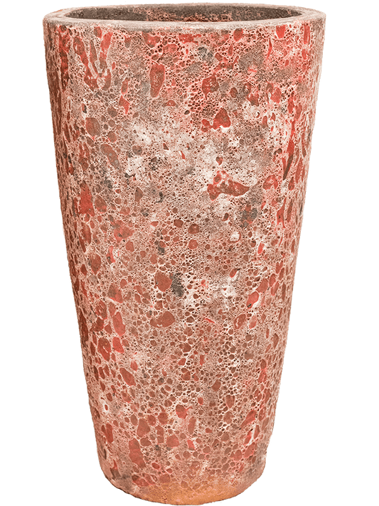 Baq Lava Plant Pot 85cm Height 40cm Dia Partner Straight Relic Pink