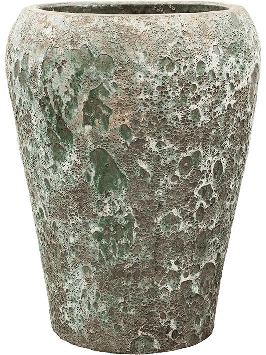 Baq Lava Plant Pot 68cm Height 36cm Dia Coppa Relic Jade