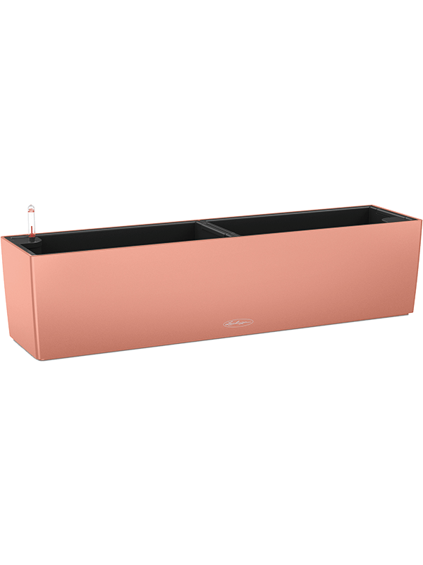 Lechuza Balconera Color 80 Plant Pot 19cm Height 17cm Dia All Inclusive Set Coral Red
