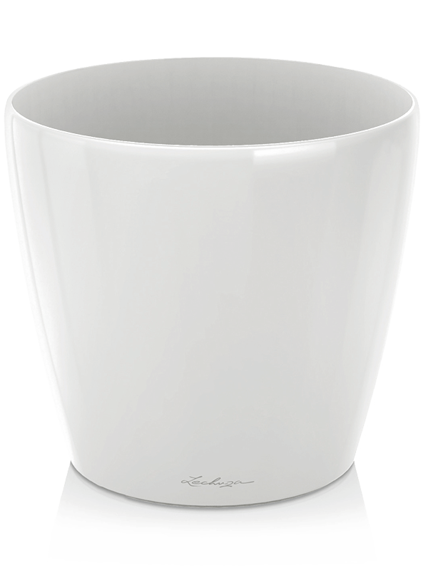 Lechuza Classico Plant Pot 65cm Height 66cm Dia White High Gloss