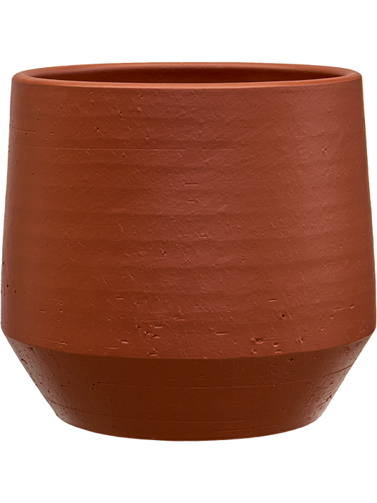 Chakka Plant Pot 36cm Height 35cm Dia Chamotte Terra
