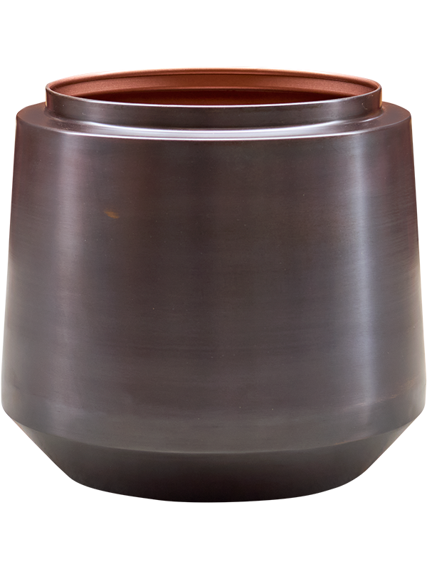 Indigo Plant Pot 31cm Height 25cm Dia Pot Vintage Copper
