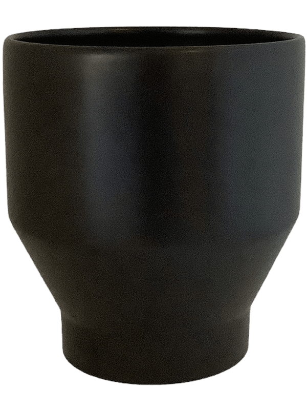 Land Plant Pot 28cm Height 24cm Dia Pot Matt Anthracite