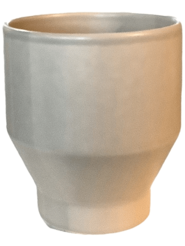 Land Plant Pot 20cm Height 16cm Dia Pot Matt Grey