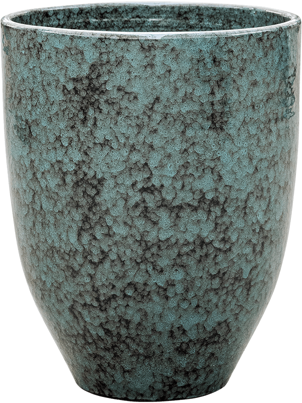 One and Only Plant Pot 60cm Height 46cm Dia Pot Reactive Green