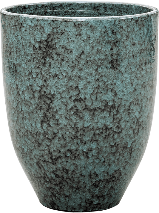 One and Only Plant Pot 60cm Height 46cm Dia Pot Reactive Green