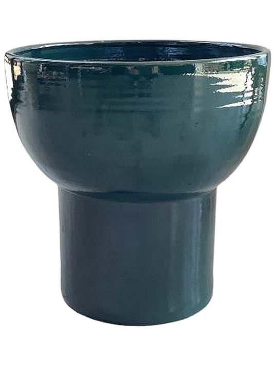 Rumba Plant Pot 50cm Height 48cm Dia Pot Petrol