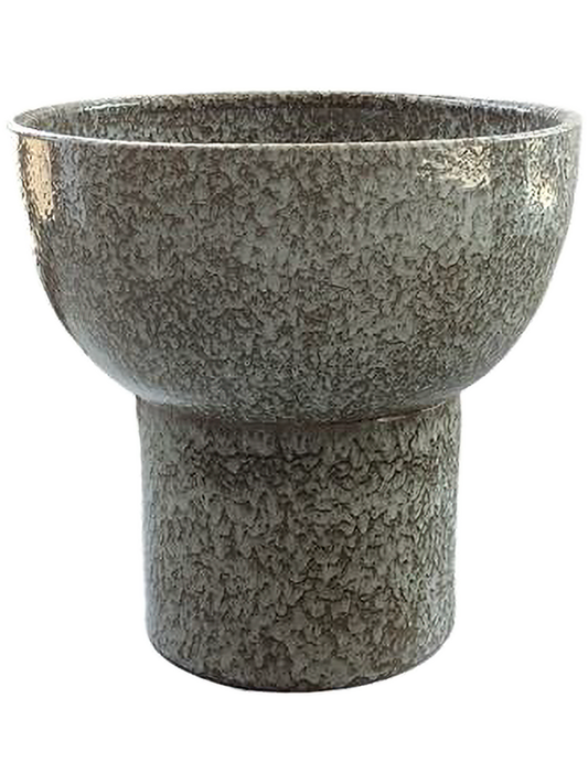 Rumba Plant Pot 50cm Height 48cm Dia Pot Reactive Sandy Brown
