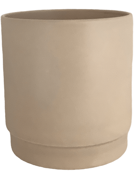 Sense Plant Pot 21cm Height 19cm Dia Pot Matt Grey