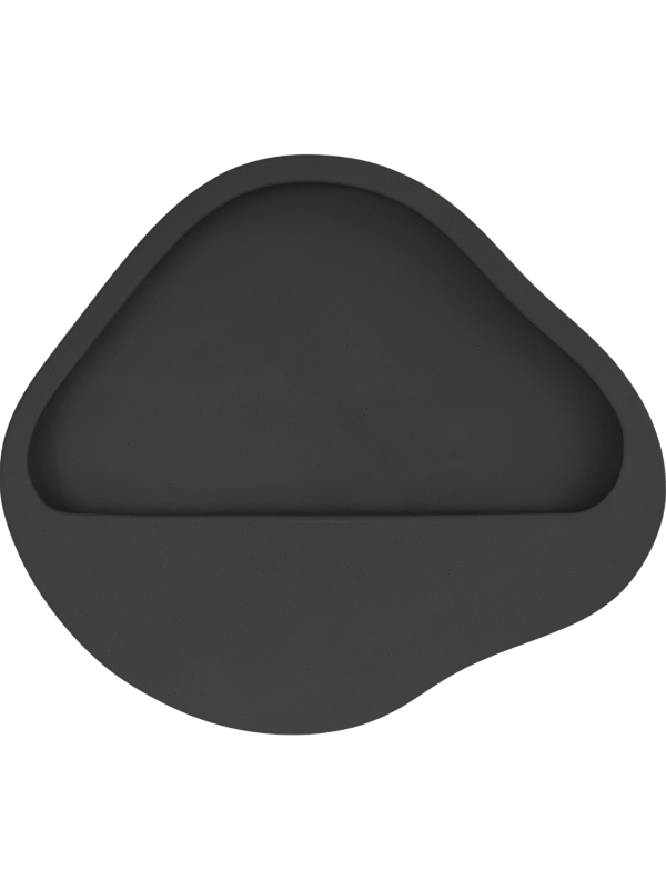 Wallhanger Organic Plant Pot 8cm Height 20cm Dia #2 Earth