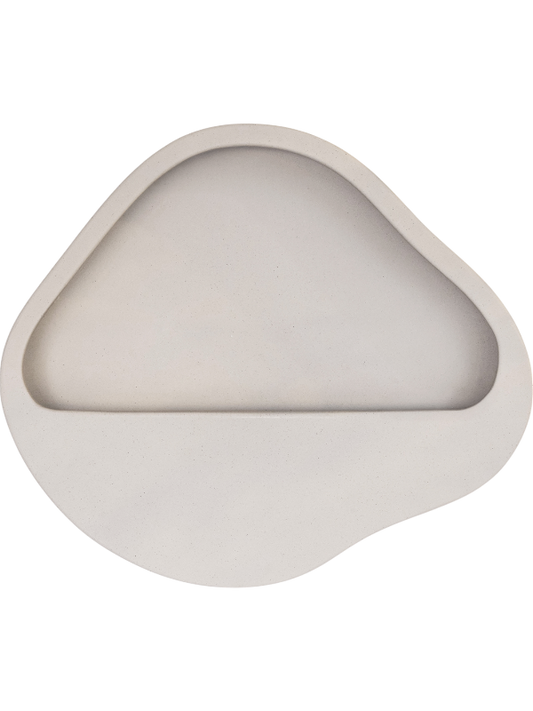 Wallhanger Organic Plant Pot 8cm Height 36cm Dia #2 Sand