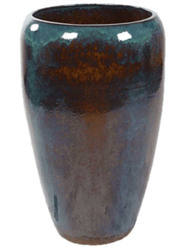 Mystic Plant Pot 89cm Height 45cm Dia Partner Metal Ocean
