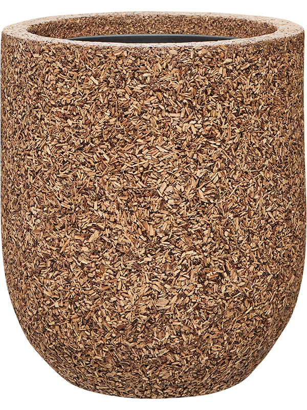 Baq Naturescast Plant Pot 35cm Height 24cm Dia Couple Natural (with liner)