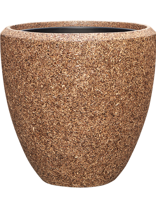 Baq Naturescast Plant Pot 50cm Height 41cm Dia Couple Natural (with liner)