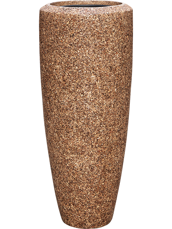 Baq Naturescast Plant Pot 70cm Height 24cm Dia Partner Natural (with liner)