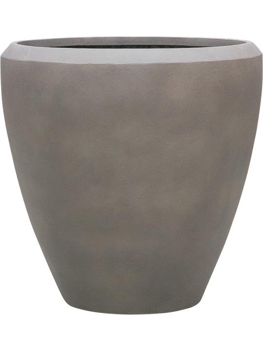 Baq Nucast Plant Pot 65cm Height 59cm Dia Couple Elephant Grey
