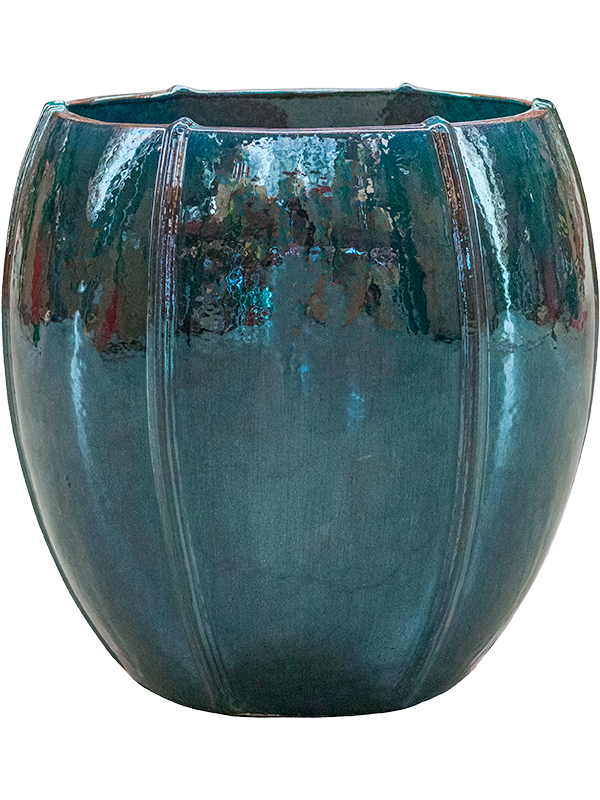Moda Plant Pot 55cm Height 44cm Dia Emperor Ocean Blue