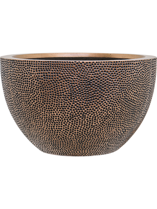 Baq Opus Hit Plant Pot 27cm Height 30cm Dia Bowl Gold