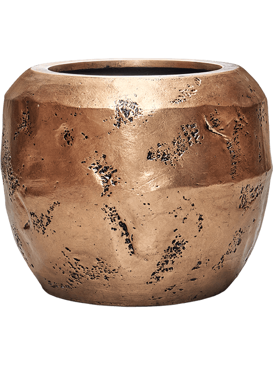 Baq Opus Raw Plant Pot 40cm Height 31cm Dia Couple Gold