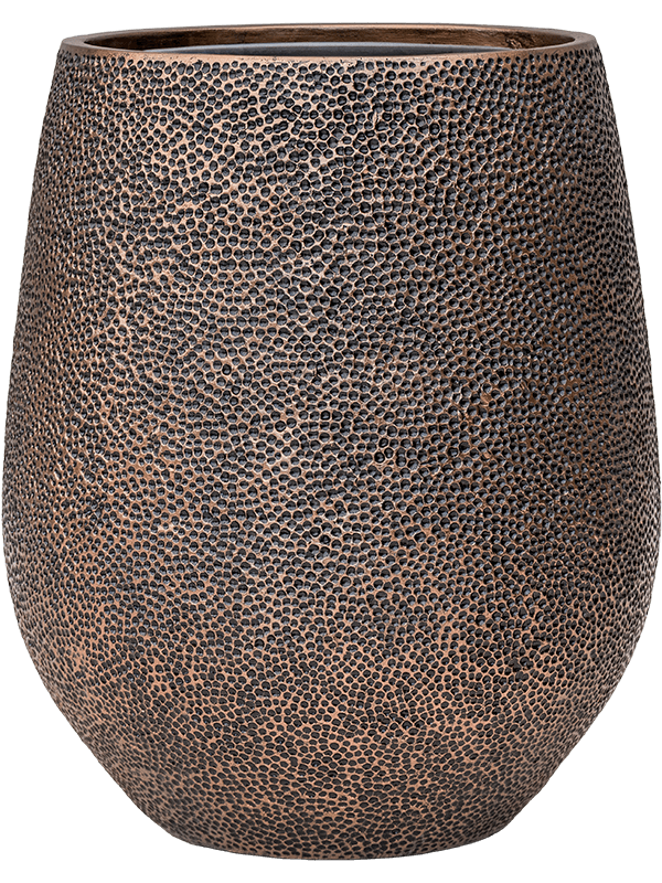 Baq Opus Hit Plant Pot 69cm Height 38cm Dia Darcy Gold (with liner)