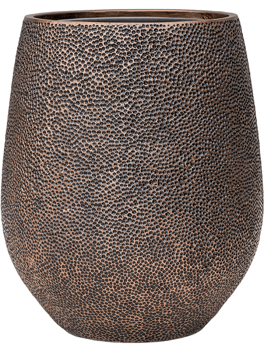 Baq Opus Hit Plant Pot 69cm Height 38cm Dia Darcy Gold (with liner)