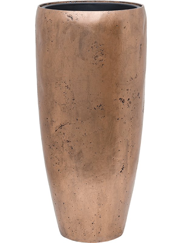 Baq Opus Raw Plant Pot 85cm Height 33cm Dia Partner Gold (with liner)
