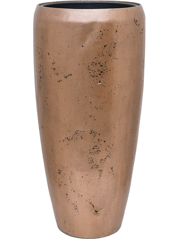 Baq Opus Raw Plant Pot 105cm Height 41cm Dia Partner Gold (with liner)