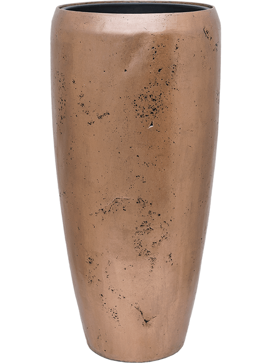Baq Opus Raw Plant Pot 105cm Height 41cm Dia Partner Gold (with liner)
