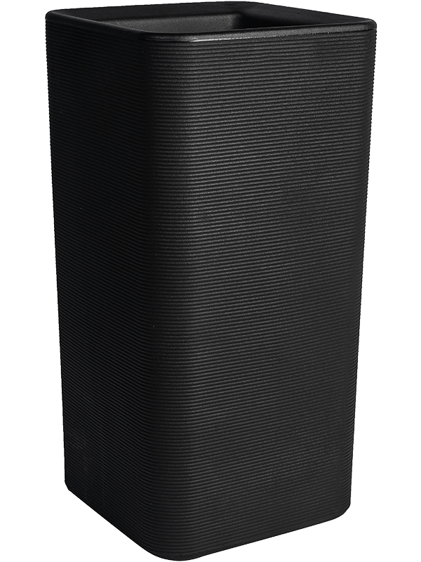 Otium Plant Pot 75cm Height 30cm Dia Linea Black