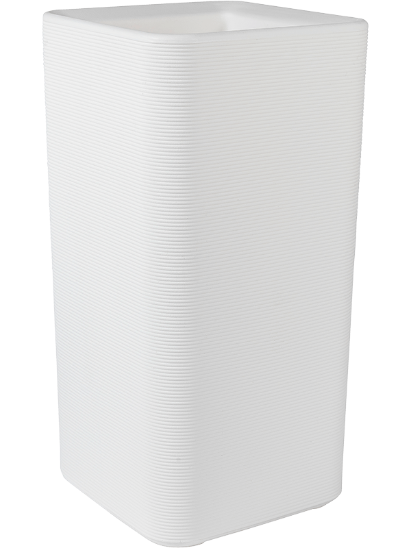 Otium Plant Pot 75cm Height 30cm Dia Linea White