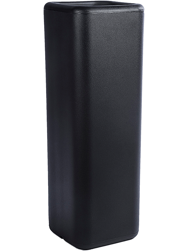 Otium Plant Pot 80cm Height 22cm Dia Murus Black