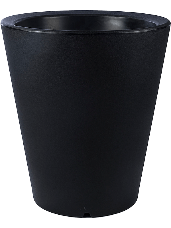 Otium Plant Pot 70cm Height 51cm Dia Olla Black