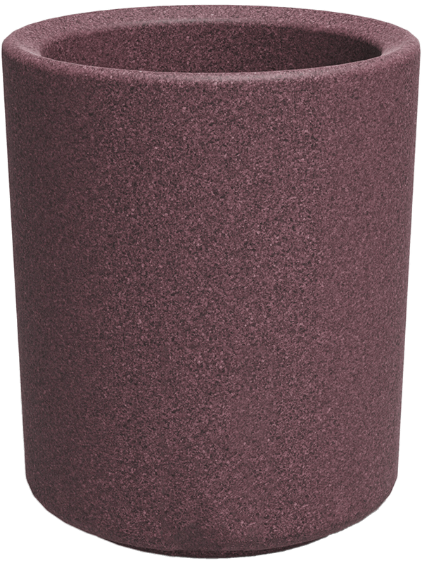 Otium Plant Pot 24cm Height 16cm Dia Mensa Violet Cork