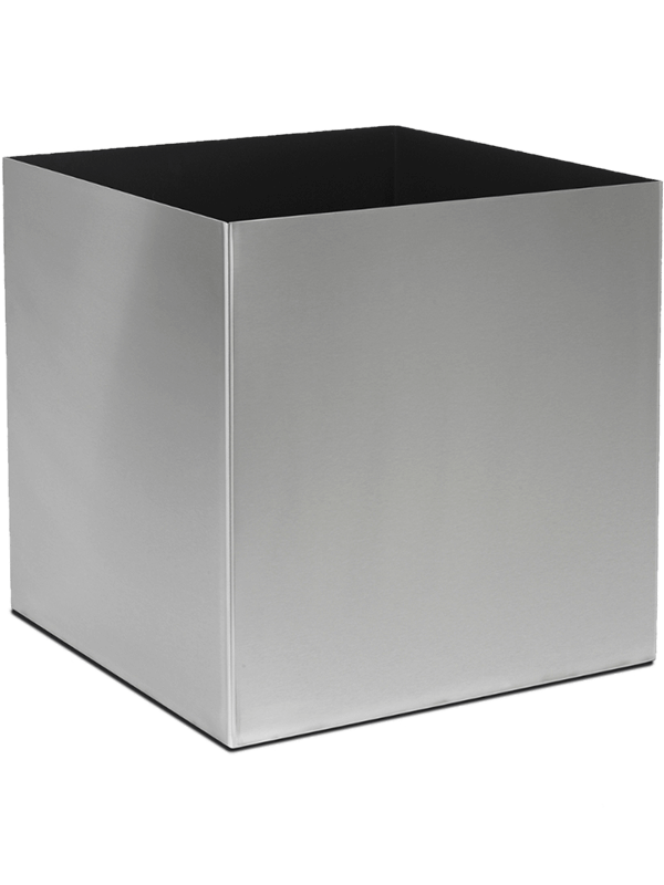 Parel Plant Pot 50cm Height 49cm Dia Stainless steel brushed on felt (2mm)