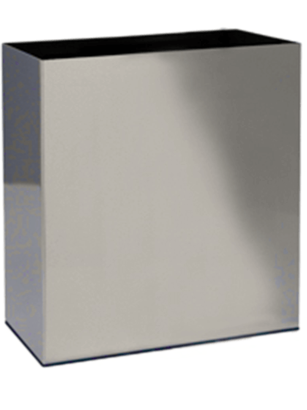 Parel Plant Pot 75cm Height 33cm Dia Stainless steel brushed on felt (2mm)