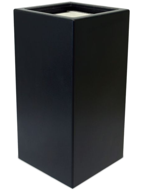 Vepo Carya Plant Pot 80cm Height 32cm Dia Square Anthracite