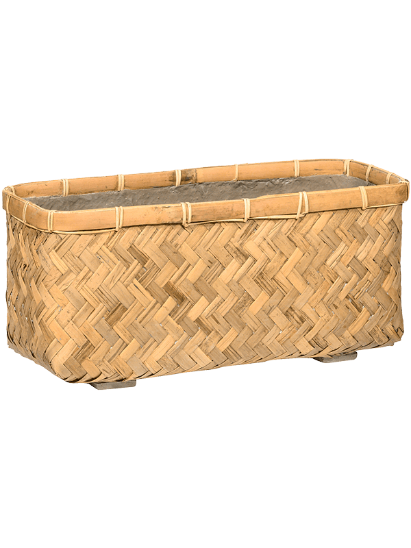 Bohemian Plant Pot 21cm Height 18cm Dia Nouri M Bamboo