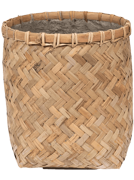 Bohemian Plant Pot 33cm Height 30cm Dia Zayn XXXS Bamboo