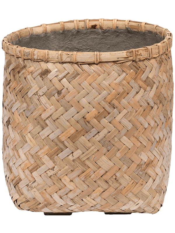 Bohemian Plant Pot 36cm Height 37cm Dia Zayn XXS Bamboo