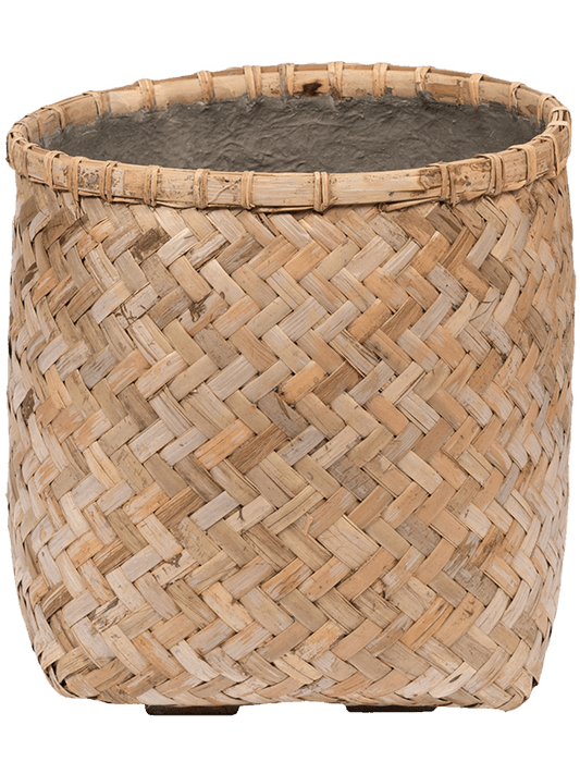 Bohemian Plant Pot 36cm Height 37cm Dia Zayn XXS Bamboo