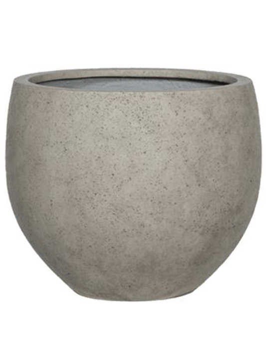 Urban Plant Pot 45cm Height 46cm Dia Jumbo Orb XXS Beige Washed