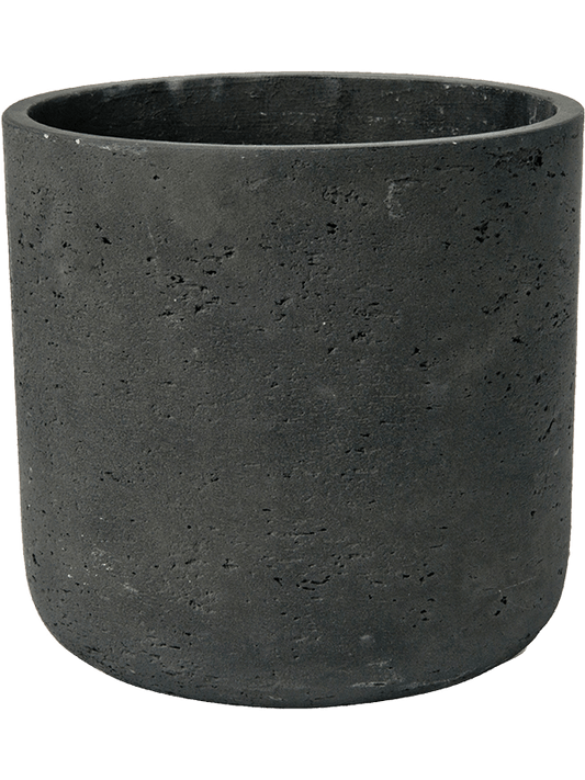 Rough Plant Pot 15cm Height 13cm Dia Charlie S Black Washed