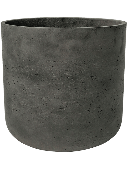 Rough Plant Pot 12cm Height 11cm Dia Charlie XS Black Washed