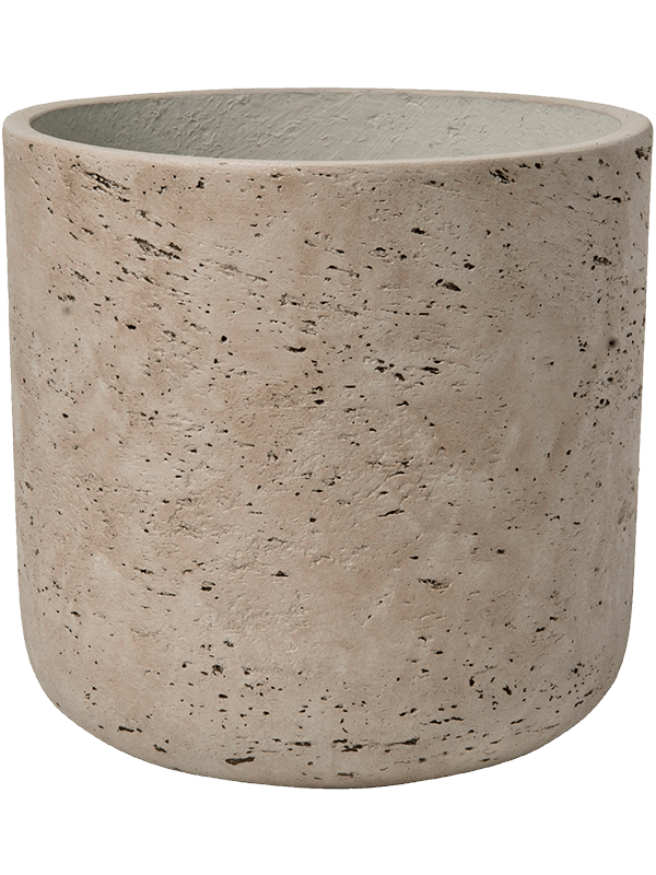 Rough Plant Pot 24cm Height 23cm Dia Charlie L Grey Washed