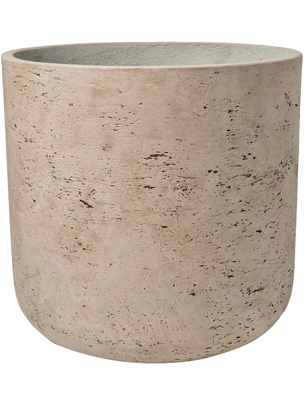 Rough Plant Pot 31cm Height 30cm Dia Charlie XL Grey Washed