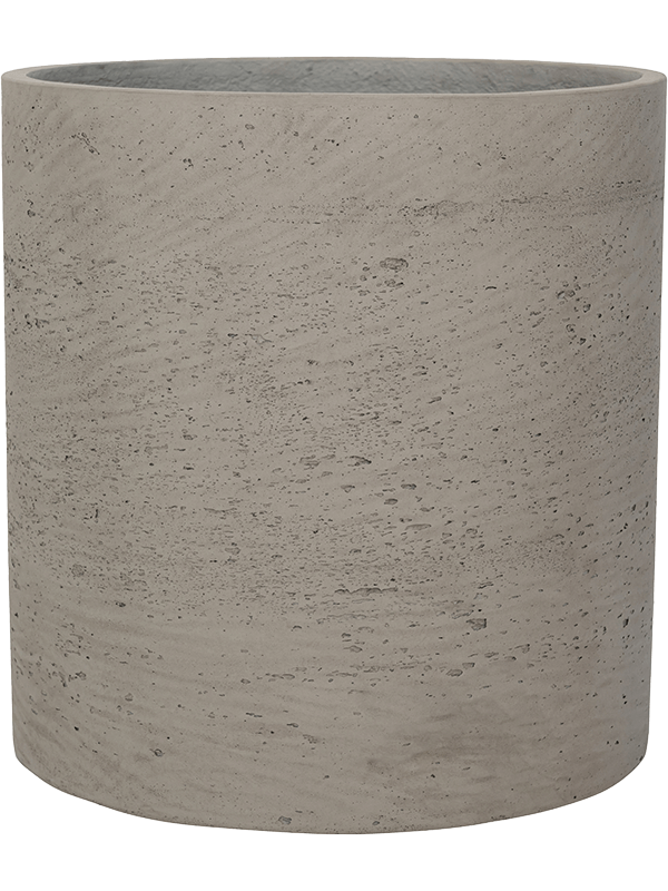 Rough Plant Pot 30cm Height 27cm Dia Max S Grey Washed