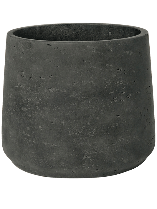 Rough Plant Pot 38cm Height 38cm Dia Patt XXXL Black Washed