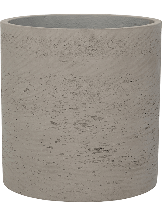 Rough Plant Pot 15cm Height 13cm Dia Puk S Grey Washed