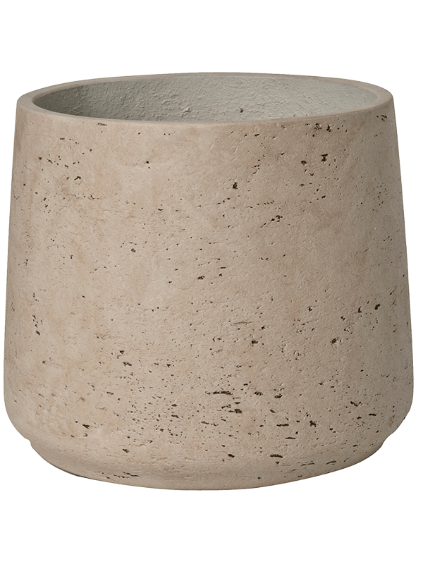 Rough Plant Pot 20cm Height 19cm Dia Patt XL Grey Washed