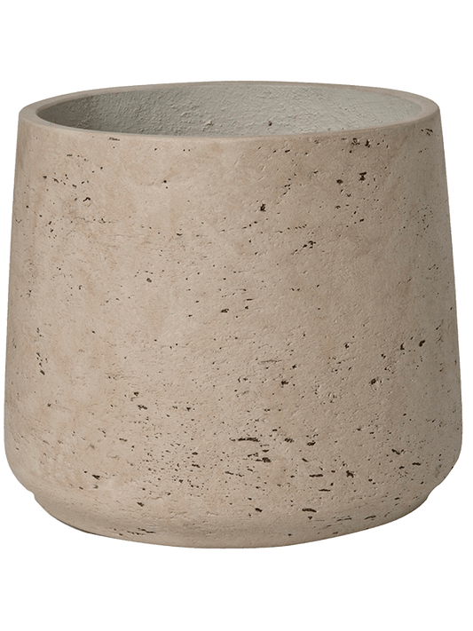 Rough Plant Pot 20cm Height 19cm Dia Patt XL Grey Washed